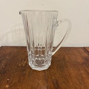 Vintage Antique Circa Mid Century Val Saint Lambert Balmoral Pitcher Excellent
